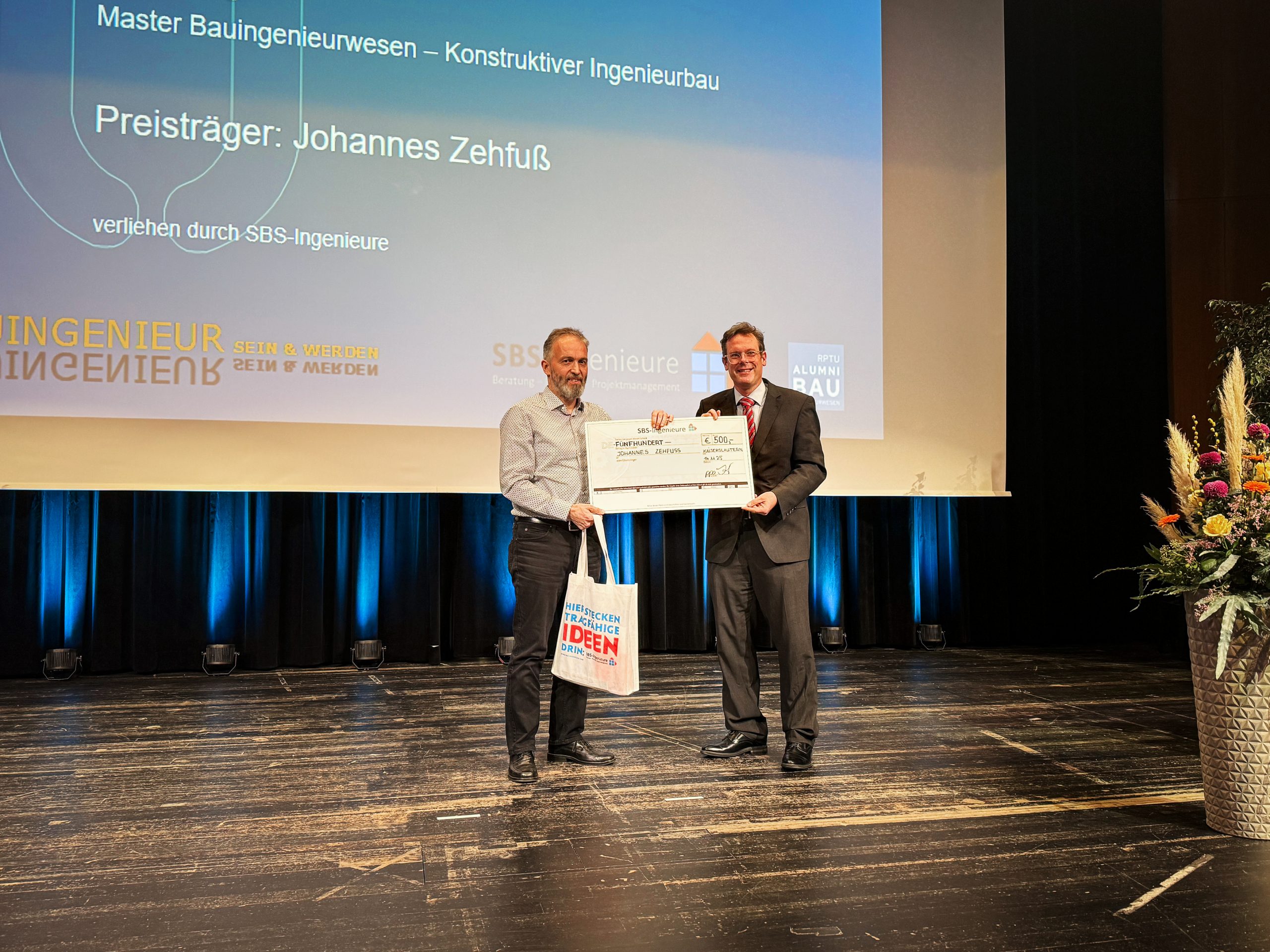 Preisverleihung in Kaiserslautern